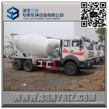 North Benz 10 Wheeler 5 Cbm Cement Mixer Truck